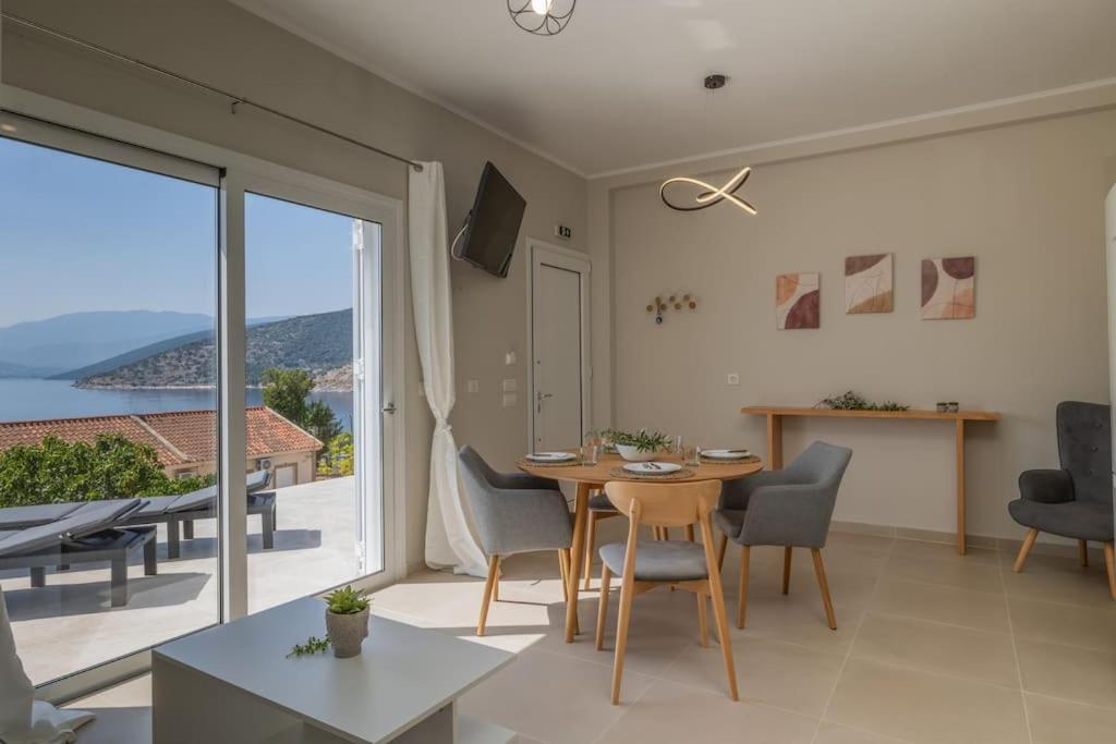 Maritina'S Apartments Amazing Sea View Agia Efimia Exterior photo