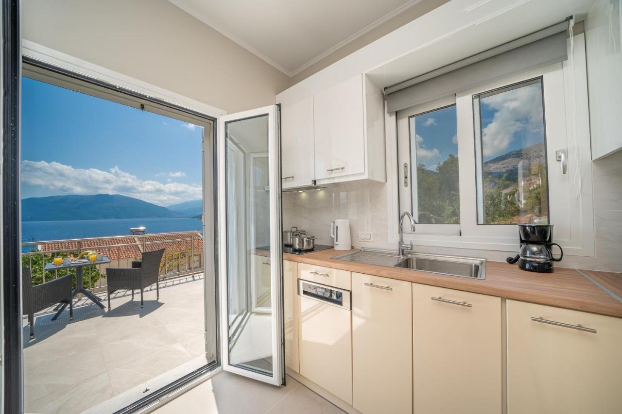 Maritina'S Apartments Amazing Sea View Agia Efimia Exterior photo