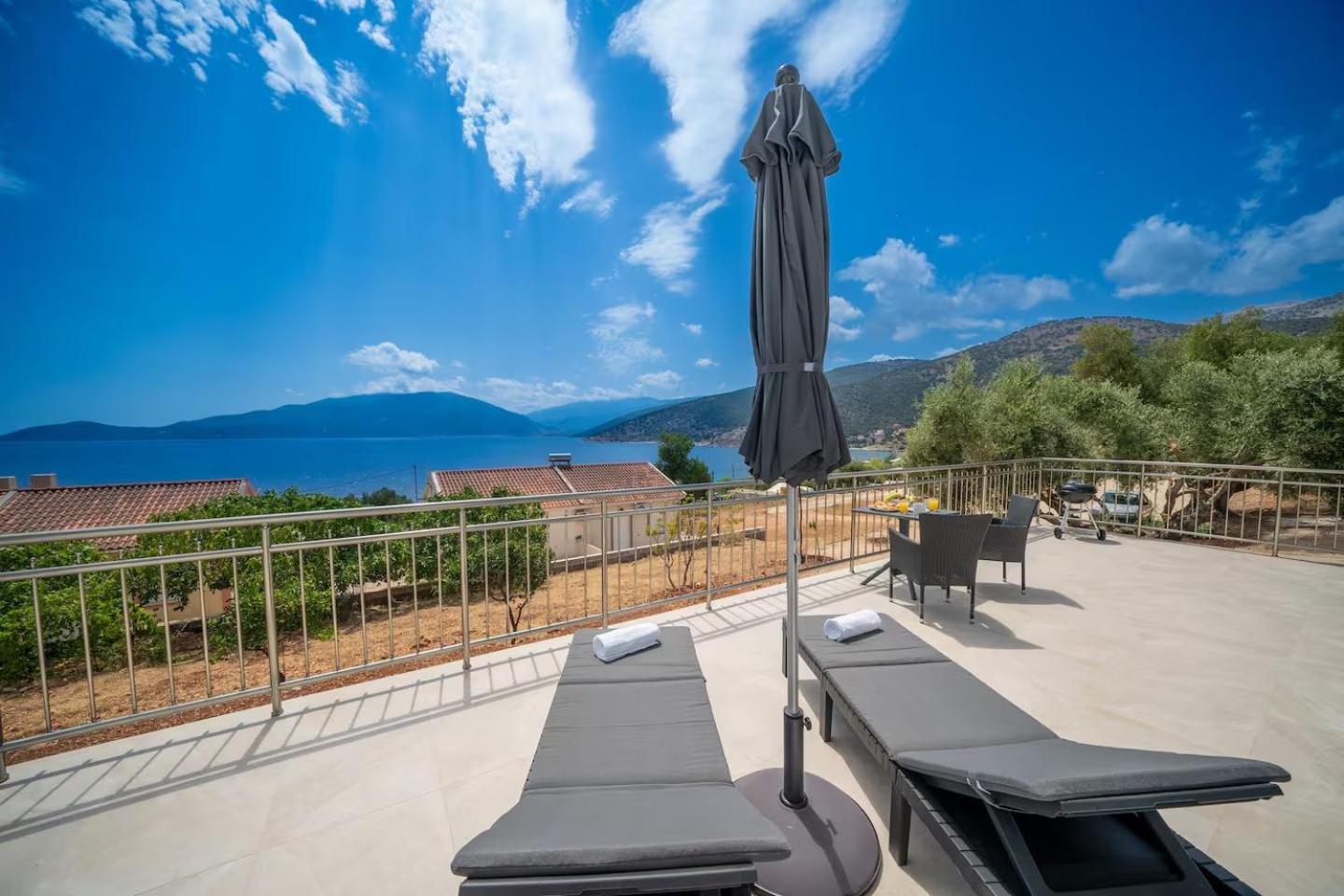 Maritina'S Apartments Amazing Sea View Agia Efimia Exterior photo