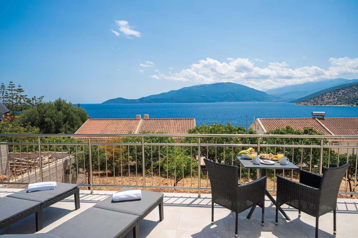 Maritina'S Apartments Amazing Sea View Agia Efimia Exterior photo
